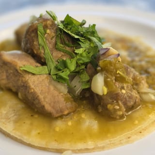 Chile Verde Taco
