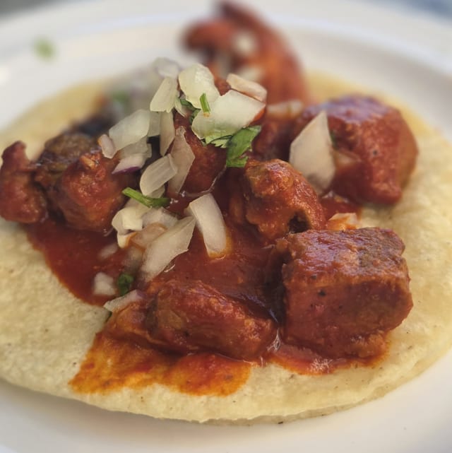 Chile Rojo Taco.