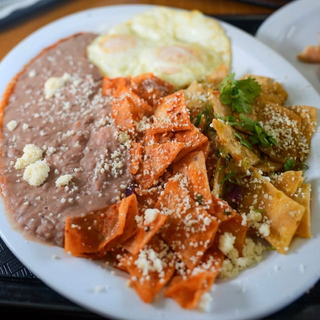 Chilaquiles.