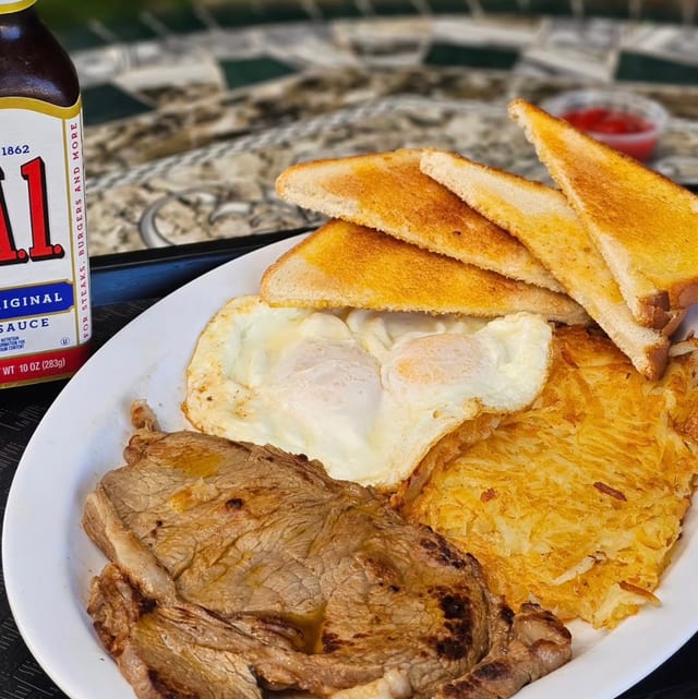 Steak & Eggs.